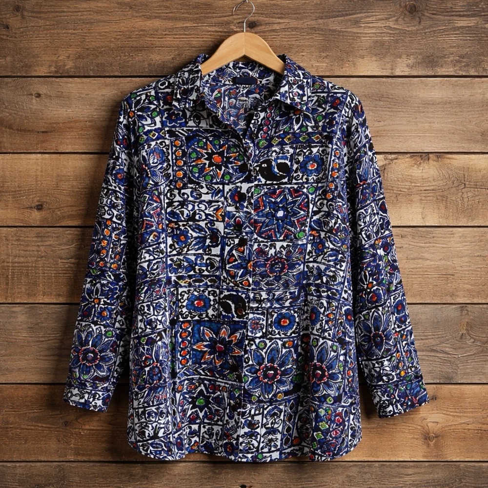 Vintage Thick Cotton Shirt - S/P